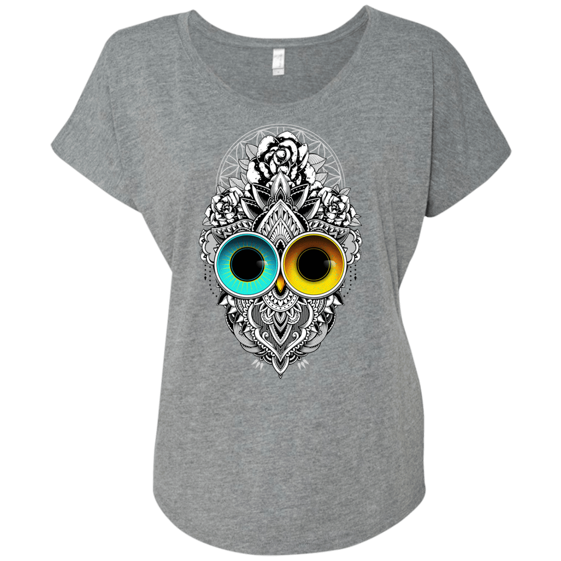 T-Shirts Premium Heather / X-Small Eclipse Triblend Dolman Sleeve