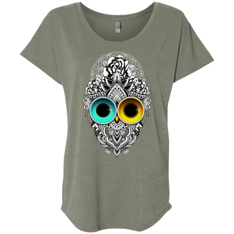 T-Shirts Venetian Grey / X-Small Eclipse Triblend Dolman Sleeve