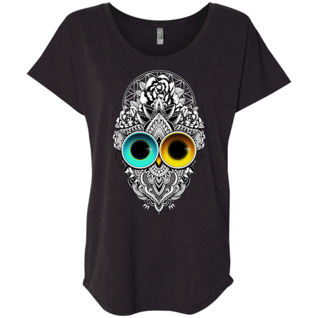 T-Shirts Vintage Black / X-Small Eclipse Triblend Dolman Sleeve