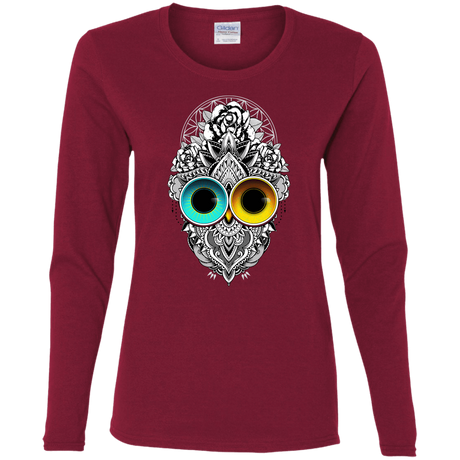 T-Shirts Cardinal / S Eclipse Women's Long Sleeve T-Shirt