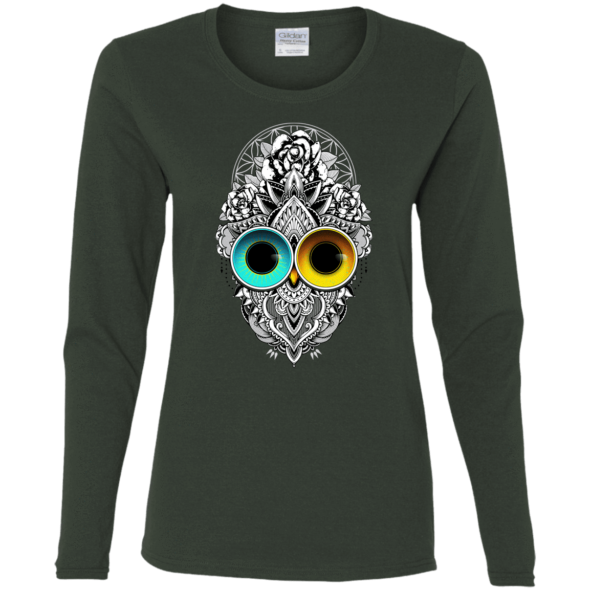 T-Shirts Forest / S Eclipse Women's Long Sleeve T-Shirt