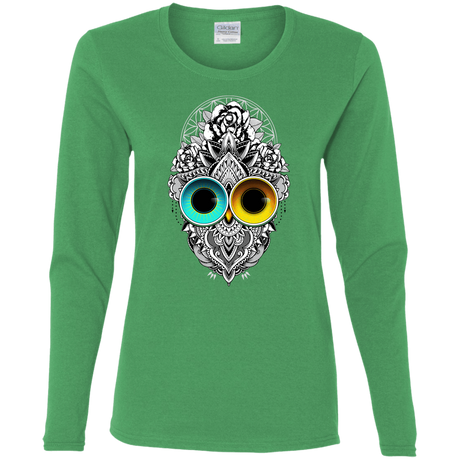 T-Shirts Irish Green / S Eclipse Women's Long Sleeve T-Shirt