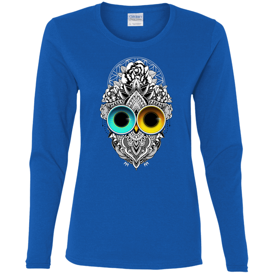 T-Shirts Royal / S Eclipse Women's Long Sleeve T-Shirt