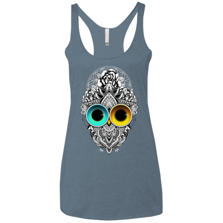 T-Shirts Indigo / X-Small Eclipse Women's Triblend Racerback Tank