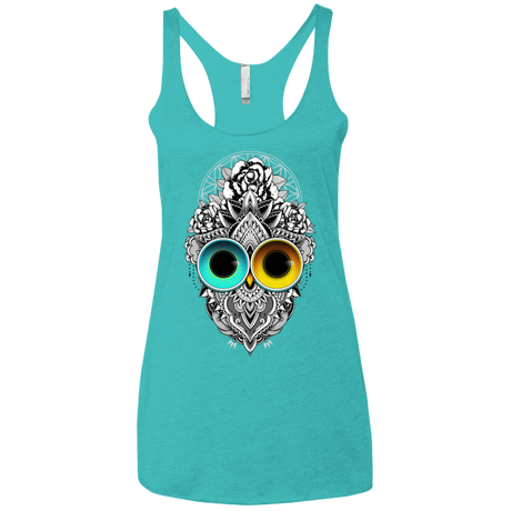 T-Shirts Tahiti Blue / X-Small Eclipse Women's Triblend Racerback Tank