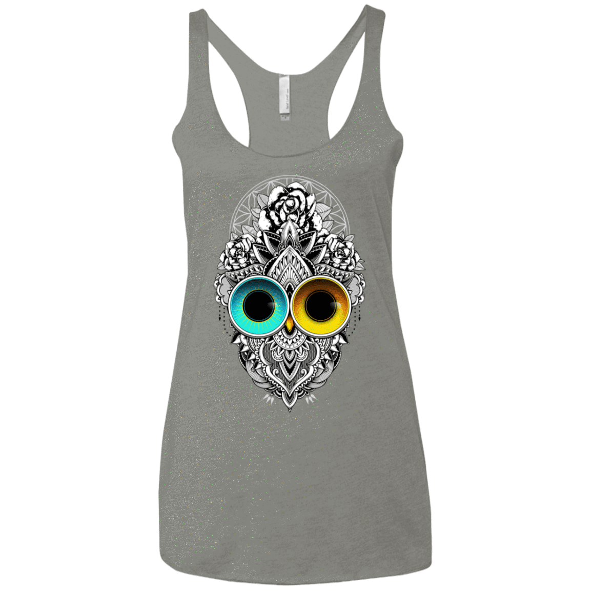 T-Shirts Venetian Grey / X-Small Eclipse Women's Triblend Racerback Tank