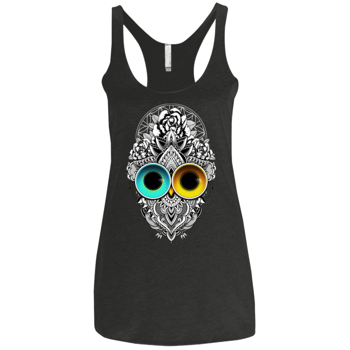 T-Shirts Vintage Black / X-Small Eclipse Women's Triblend Racerback Tank