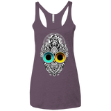 T-Shirts Vintage Purple / X-Small Eclipse Women's Triblend Racerback Tank