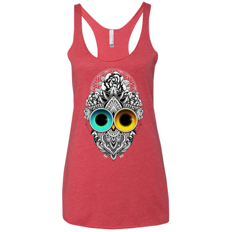 T-Shirts Vintage Red / X-Small Eclipse Women's Triblend Racerback Tank