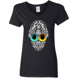 T-Shirts Black / S Eclipse Women's V-Neck T-Shirt