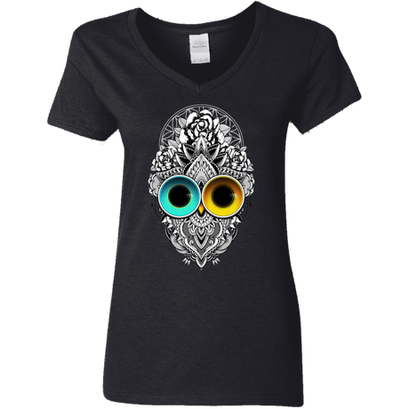 T-Shirts Black / S Eclipse Women's V-Neck T-Shirt