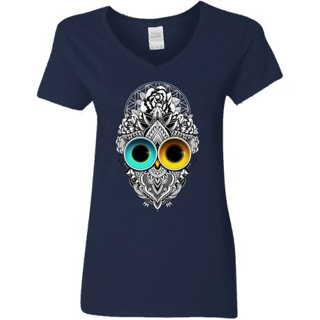 T-Shirts Navy / S Eclipse Women's V-Neck T-Shirt