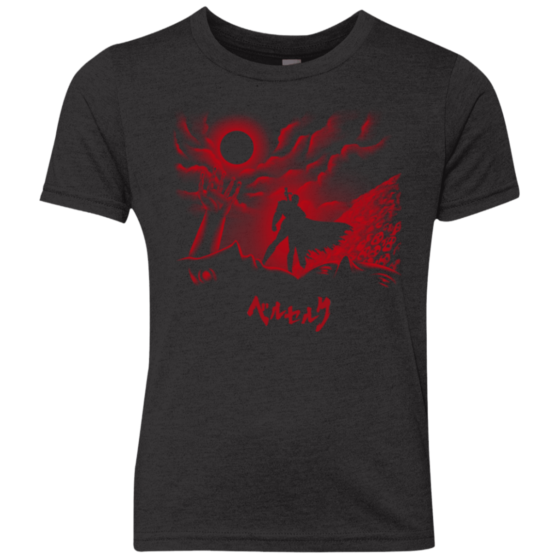 T-Shirts Vintage Black / YXS Eclipse Youth Triblend T-Shirt