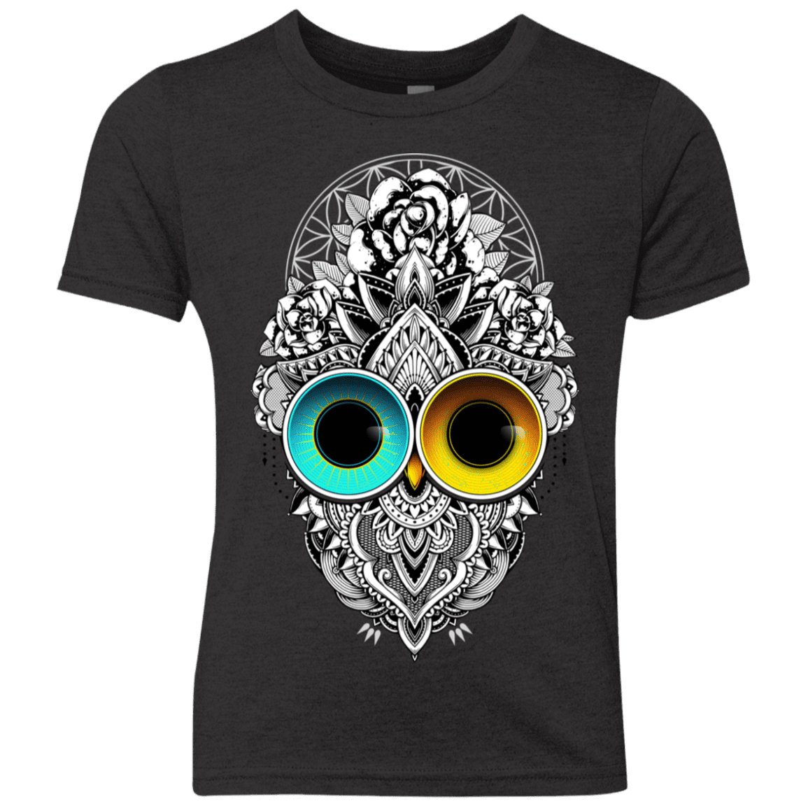 T-Shirts Vintage Black / YXS Eclipse Youth Triblend T-Shirt