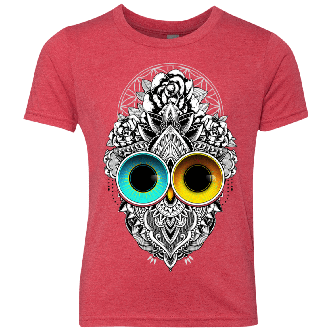 T-Shirts Vintage Red / YXS Eclipse Youth Triblend T-Shirt