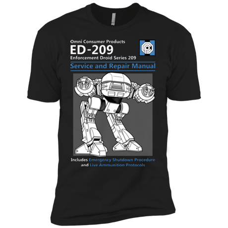 T-Shirts Black / YXS ED209 SERVICE & REPAIR MANUAL Boys Premium T-Shirt