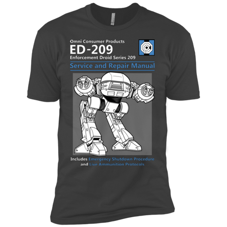 T-Shirts Heavy Metal / YXS ED209 SERVICE & REPAIR MANUAL Boys Premium T-Shirt