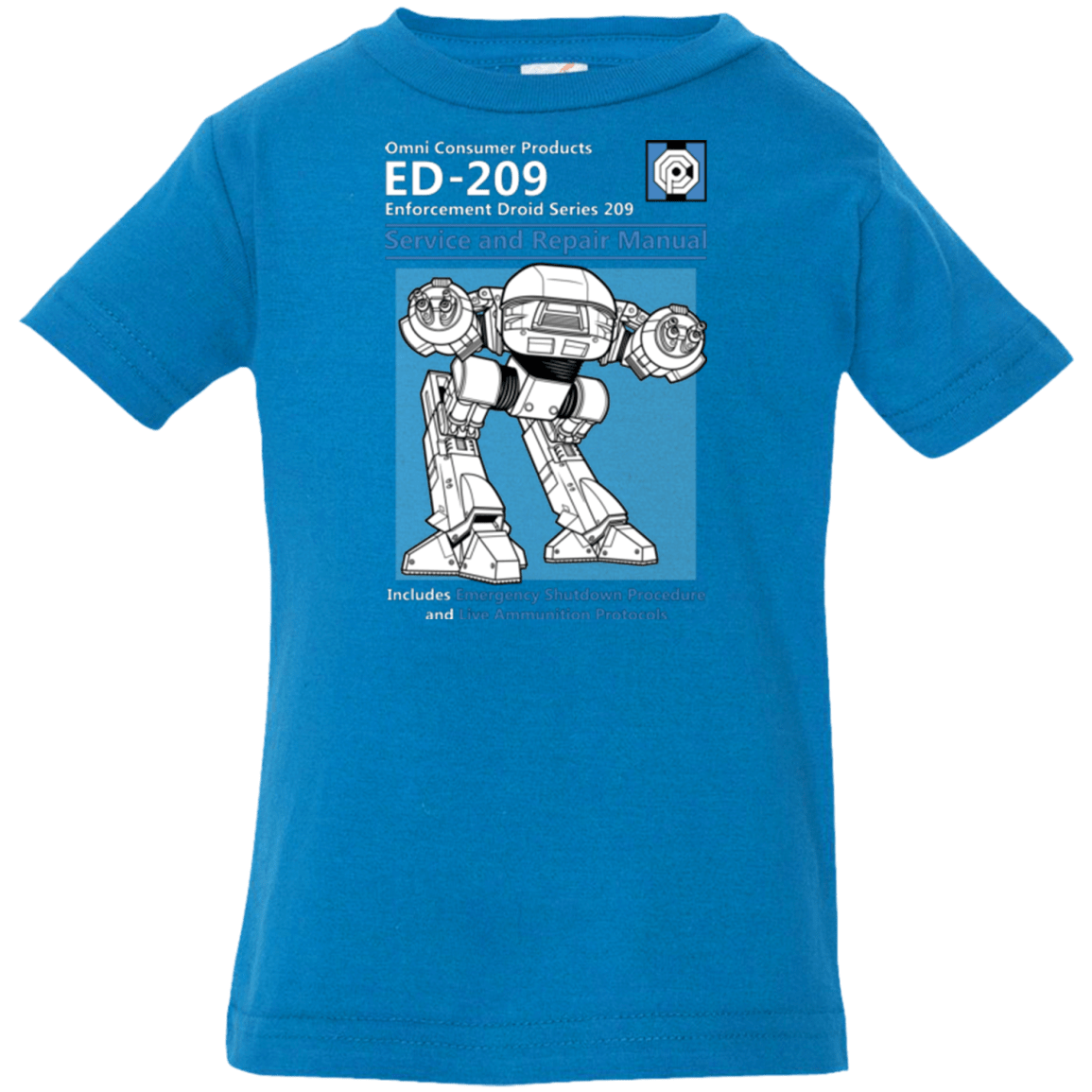 T-Shirts Cobalt / 6 Months ED209 SERVICE & REPAIR MANUAL Infant Premium T-Shirt