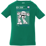 T-Shirts Kelly / 6 Months ED209 SERVICE & REPAIR MANUAL Infant Premium T-Shirt