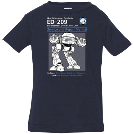 T-Shirts Navy / 6 Months ED209 SERVICE & REPAIR MANUAL Infant Premium T-Shirt