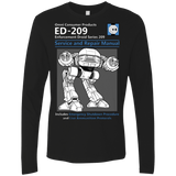 T-Shirts Black / Small ED209 SERVICE & REPAIR MANUAL Men's Premium Long Sleeve