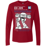 T-Shirts Cardinal / Small ED209 SERVICE & REPAIR MANUAL Men's Premium Long Sleeve
