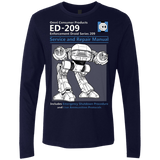 T-Shirts Midnight Navy / Small ED209 SERVICE & REPAIR MANUAL Men's Premium Long Sleeve