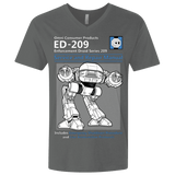 T-Shirts Heavy Metal / X-Small ED209 SERVICE & REPAIR MANUAL Men's Premium V-Neck