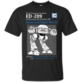 T-Shirts Black / Small ED209 SERVICE & REPAIR MANUAL T-Shirt
