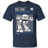 T-Shirts Navy / Small ED209 SERVICE & REPAIR MANUAL T-Shirt