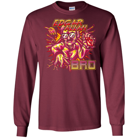 T-Shirts Maroon / S Edgar Allan Bro Men's Long Sleeve T-Shirt