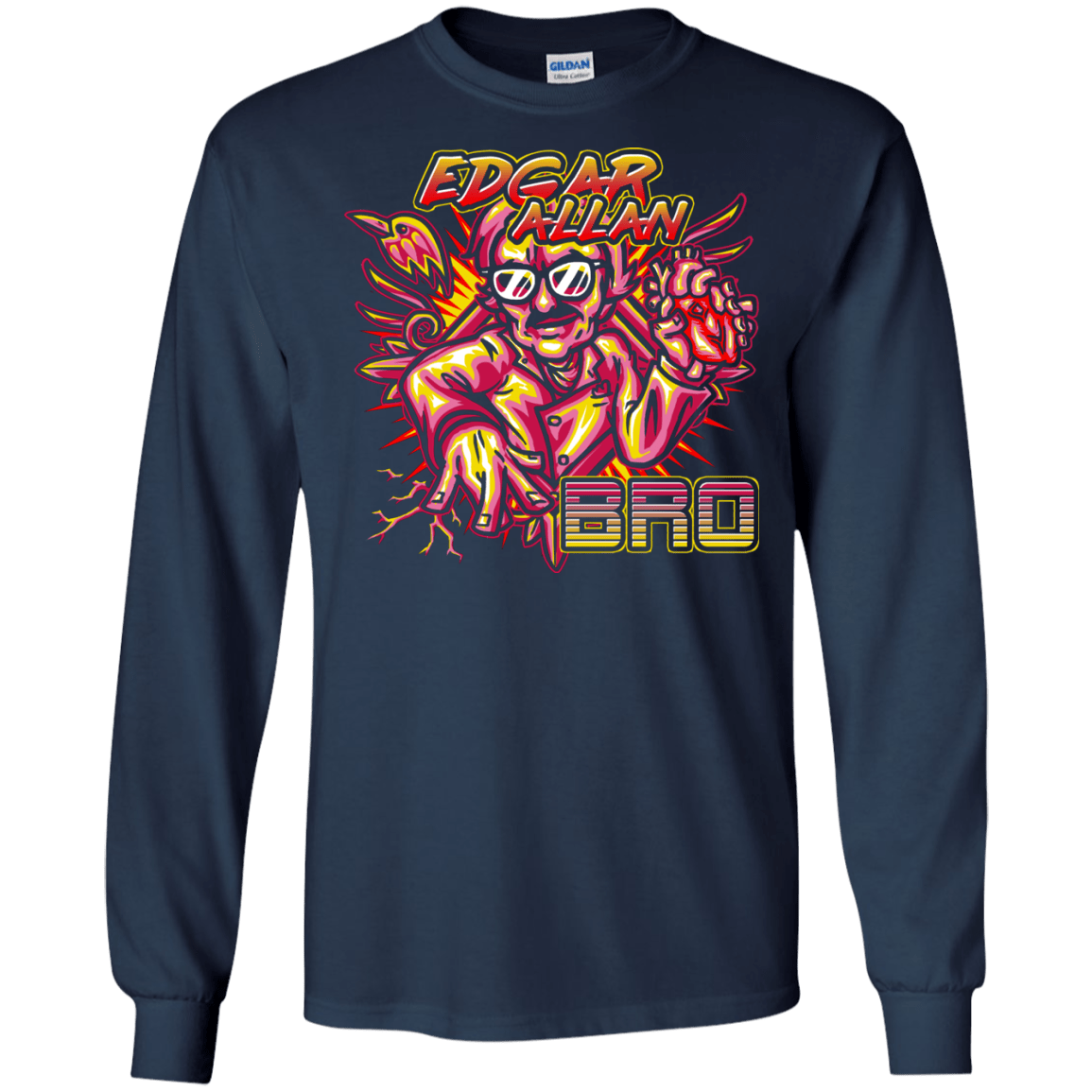 Edgar Allan Bro Men's Long Sleeve T-Shirt