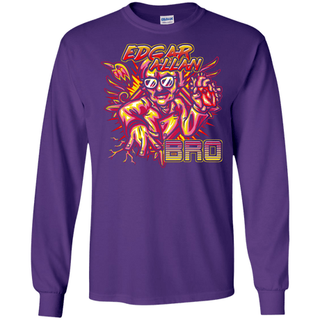 T-Shirts Purple / S Edgar Allan Bro Men's Long Sleeve T-Shirt