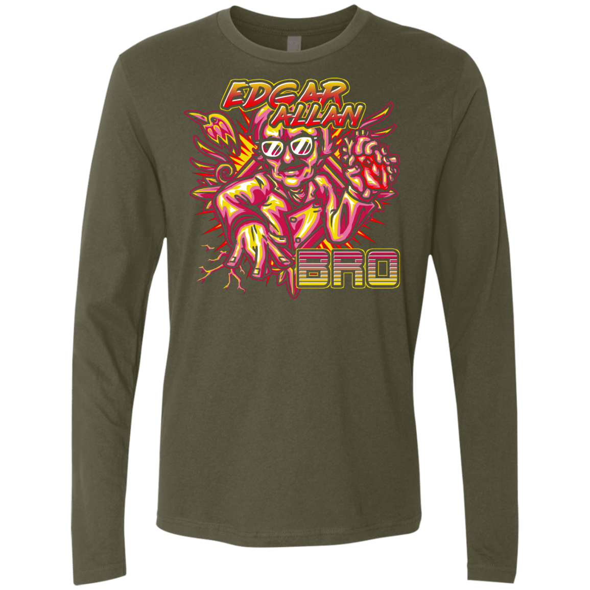 Edgar Allan Bro Men's Premium Long Sleeve