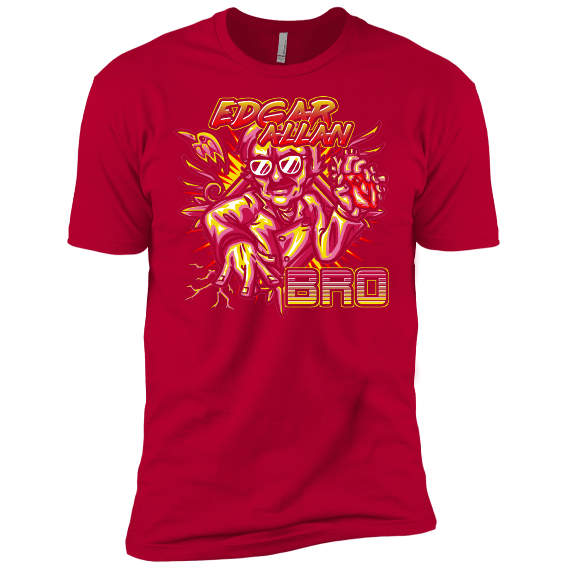 T-Shirts Red / X-Small Edgar Allan Bro Men's Premium T-Shirt