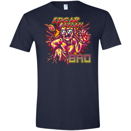 T-Shirts Navy / X-Small Edgar Allan Bro Men's Semi-Fitted Softstyle