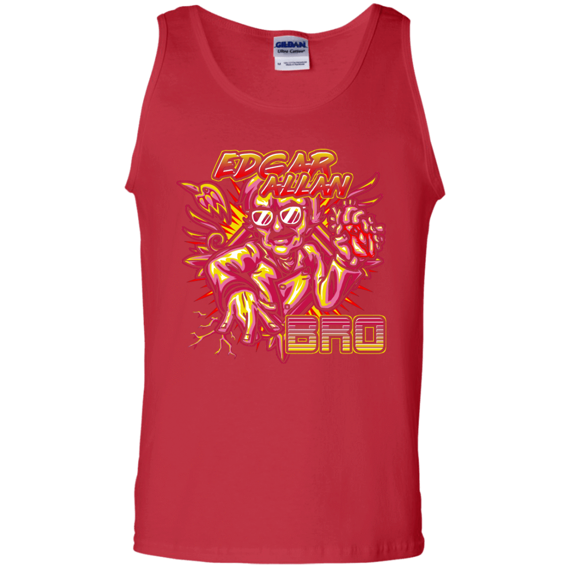 T-Shirts Red / S Edgar Allan Bro Men's Tank Top