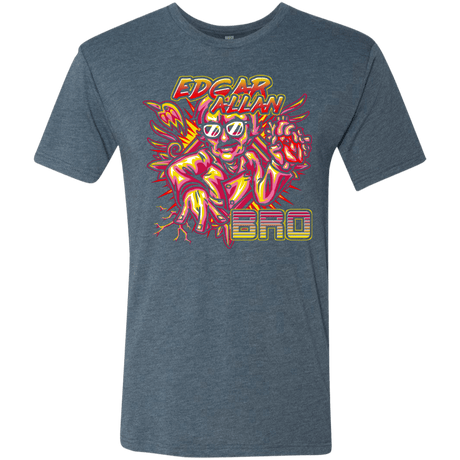 T-Shirts Indigo / S Edgar Allan Bro Men's Triblend T-Shirt