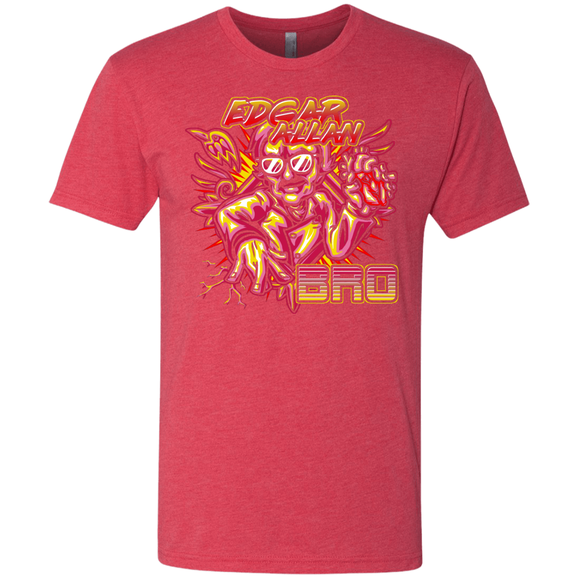 T-Shirts Vintage Red / S Edgar Allan Bro Men's Triblend T-Shirt