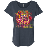 T-Shirts Vintage Navy / X-Small Edgar Allan Bro Triblend Dolman Sleeve