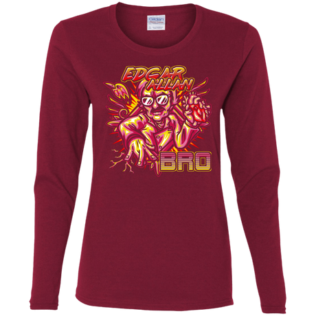 T-Shirts Cardinal / S Edgar Allan Bro Women's Long Sleeve T-Shirt