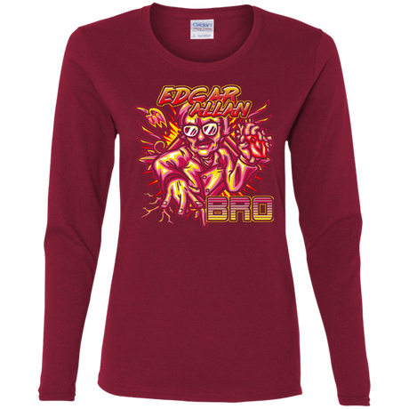 T-Shirts Cardinal / S Edgar Allan Bro Women's Long Sleeve T-Shirt