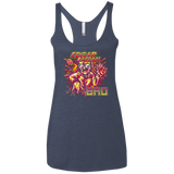 T-Shirts Vintage Navy / X-Small Edgar Allan Bro Women's Triblend Racerback Tank