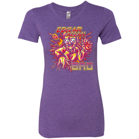 T-Shirts Purple Rush / S Edgar Allan Bro Women's Triblend T-Shirt