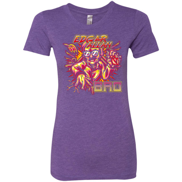 T-Shirts Purple Rush / S Edgar Allan Bro Women's Triblend T-Shirt
