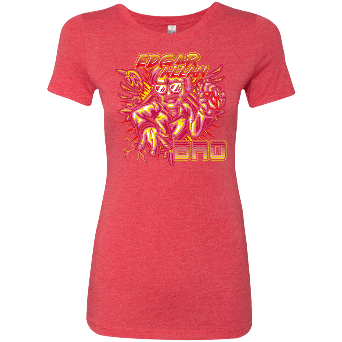 T-Shirts Vintage Red / S Edgar Allan Bro Women's Triblend T-Shirt