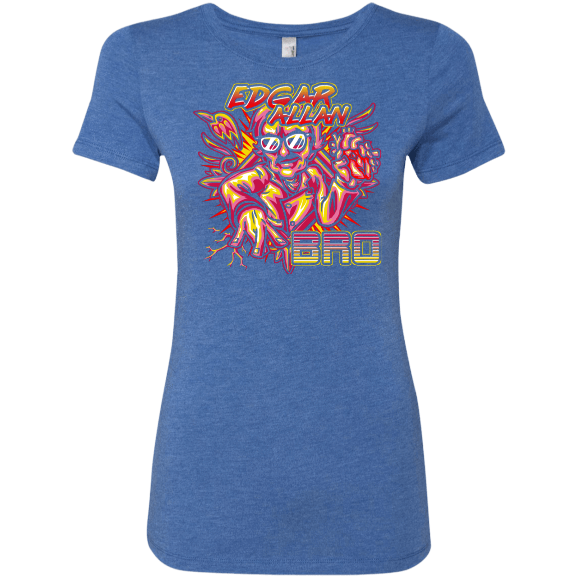 T-Shirts Vintage Royal / S Edgar Allan Bro Women's Triblend T-Shirt