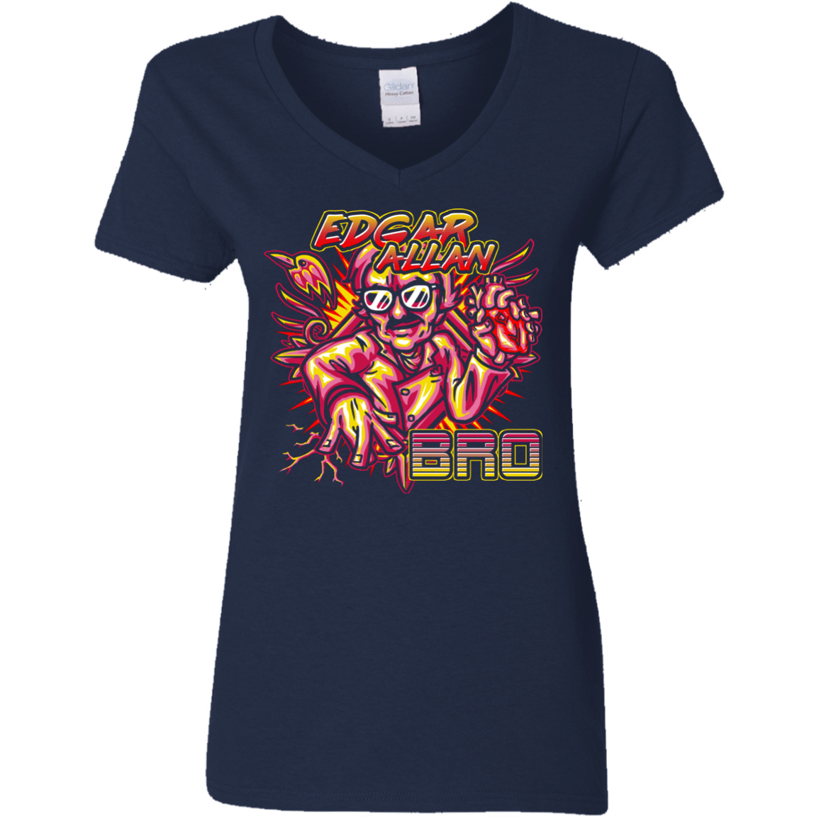 Edgar Allan Bro Women's V-Neck T-Shirt