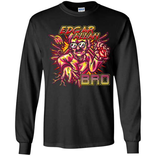 T-Shirts Black / YS Edgar Allan Bro Youth Long Sleeve T-Shirt