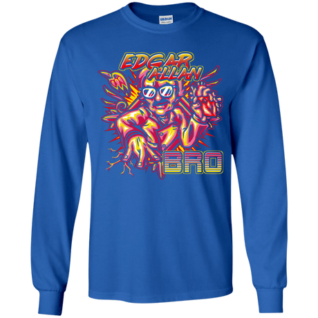 T-Shirts Royal / YS Edgar Allan Bro Youth Long Sleeve T-Shirt